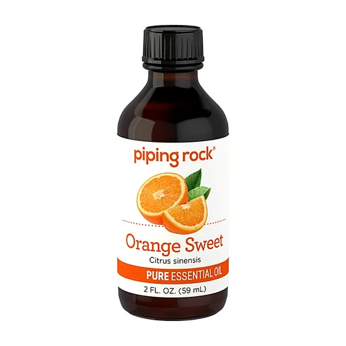 100% Pure Sweet Orange Essential Oil 2FL OZ 59ml Amber Dosing Bottle
