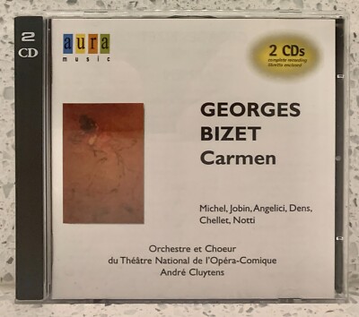 BIZET Carmen [1950] 2 discs Aura) CLUYTENS MICHEL JOBIN L'Opéra-Comique de Paris