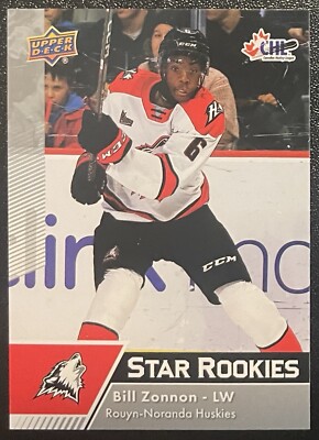 Bill Zonnon (RC) 2022-23 Upper Deck CHL Star Rookies #362 - Pittsburgh Penguins