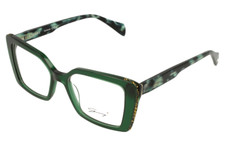 Brand New 2026 GENNY Women Eyeglasses GYV 435 C.04 Authentic Italy Rx Frame Case