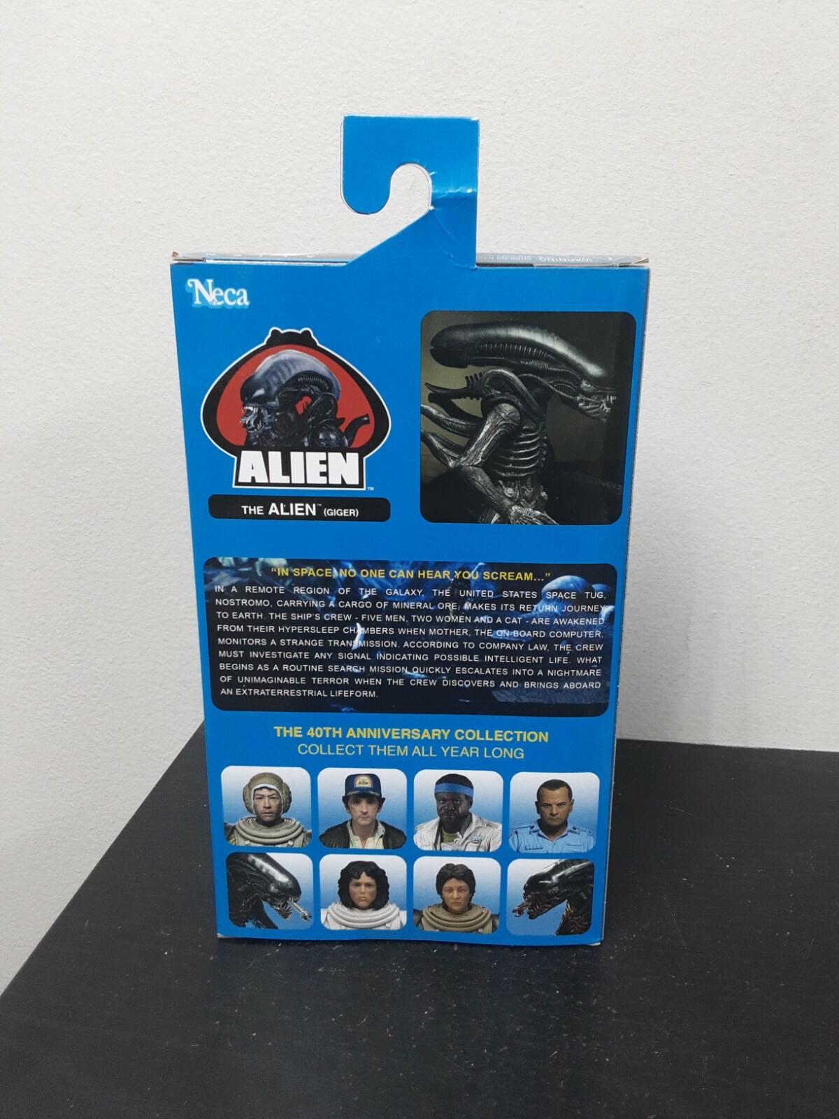NECA Aliens Alien 40th Anniversary HR Giger Xenomorph 7" Figure with