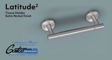 Gatco 4243B Latitude  Traditional Bathroom Tissue Holder