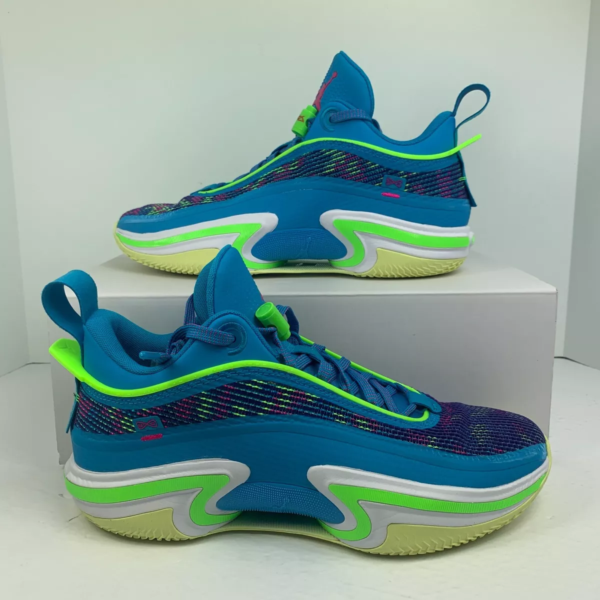 Nike Air Jordan XXXVI 36 Low Luka PF Laser Blue Electric Green
