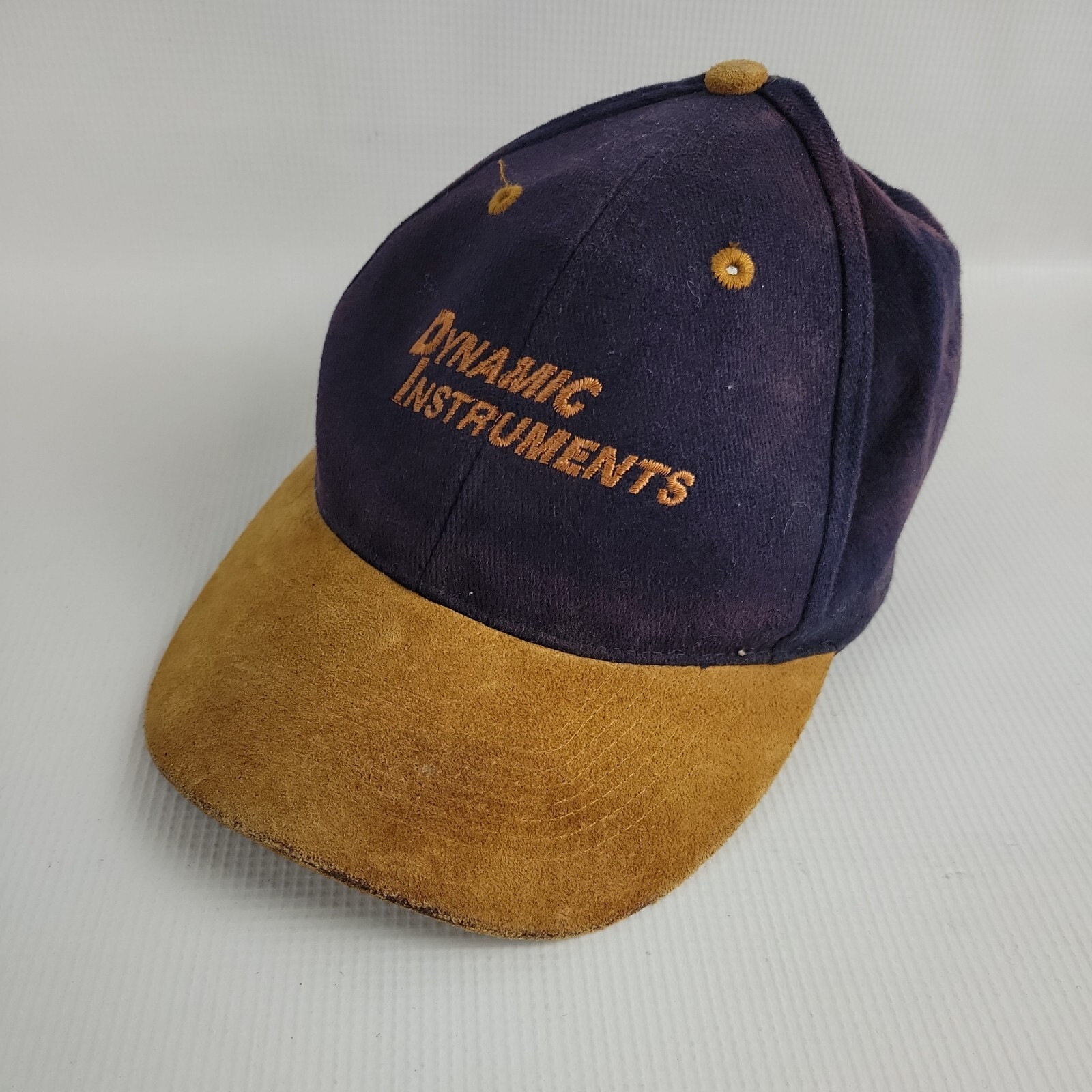 Dynamic Instruments Hat Adjustable Cap Blue Brown… - image 1