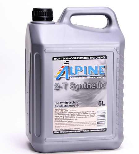 2-Taktöl Motoröl HC Synthetiköl Zweitaktöl 5 Liter Rolleröl M1130