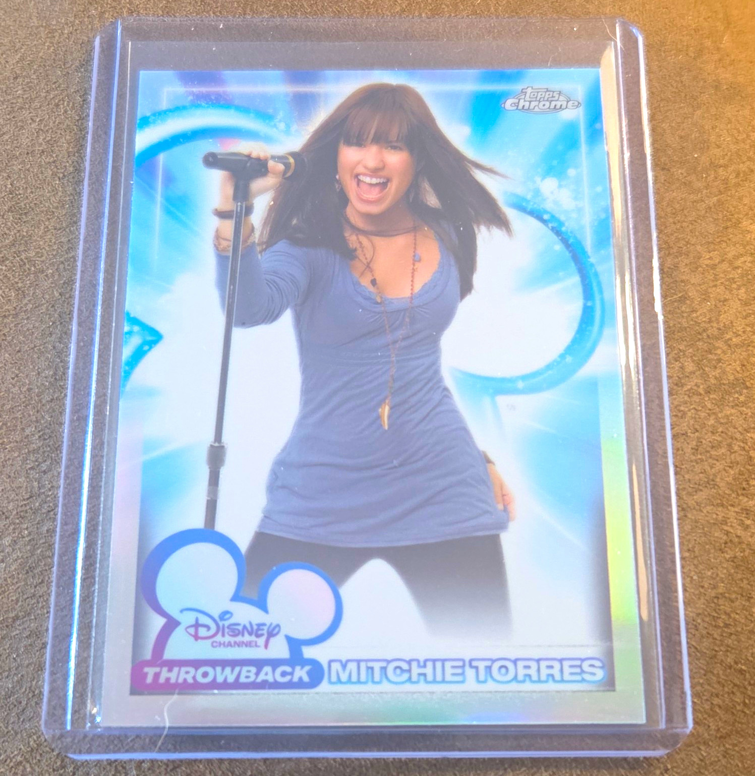 Topps Chrome Disney Channel Throwback Camp Rock Mitchie Torres #DC-10 Card