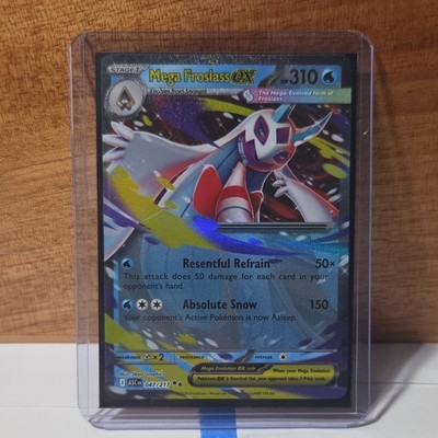 Pokémon TCG Mega Froslass EX Full Art Holo Ultra Rare Evolutions 047/217
