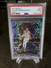 2023-24 Victor Wembanyama Panini Select Disco Prizm RC Rookie SP PSA 9 Spurs