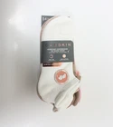 DANSKIN Women's Everyday Compression No Show Socks 4 Pairs Wmns Shoe Size 4-10
