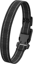 Bousnic Replacement Nylon Collar Strap for Shock RS2 Black 