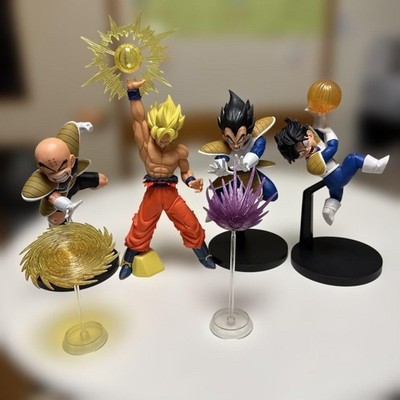 Dragon Ball Figure Set Goku Vegeta Krillin Gohan Gmateria Collectible Lot