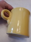 Fiesta Yellow O Ring Handle Mug Collectible Mint! Homer Laughlin Retro Estate  — photo 6