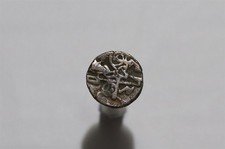 🧭🇮🇳INDIA Jital Samanta Deva Shahi Dynasty (850 CE)SILVER 3.06Gr16mm B91#K1172