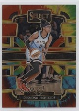 2024 Panini Select WNBA Concourse Tie-Dye Prizm /25 Diamond DeShields #100 1pe9