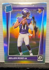 2021 Panini Donruss Optic - Rated Rookie Kellen Mond #221 Holo Prizm (RC)