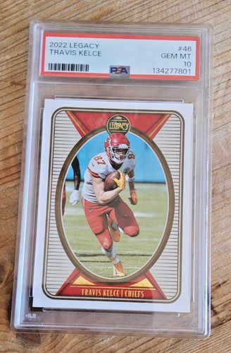2022 Panini Legacy - Travis Kelce #46 - PSA 10 GEM MT