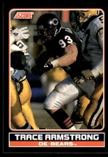 1990 Score Young Superstars Trace Armstrong Chicago Bears #11