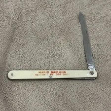 VINTAGE COLONIAL PROV USA MELON TESTER KNIFE STAINLESS SERRATED BLADE NICE!!!