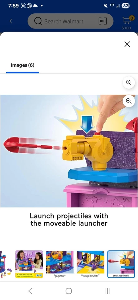 Imaginext DC Super Friends Juguete Batgirl Hero Escondite. 2 figuras 5 accesorios  Foto 2 de 4