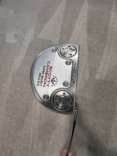 SCOTTY CAMERON GOLO 6.5 SUPER SELECT 35 INCH PUTTER & COVER - Picture 2 of 8