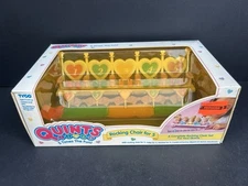 Tyco Quints Rocking Chair For 5 Play Set Rattle Blanket Toys Vintage New In Box