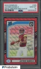 2024 Donruss Optic Red Wave Prizm Jayden Daniels Commanders RC Rookie PSA 10