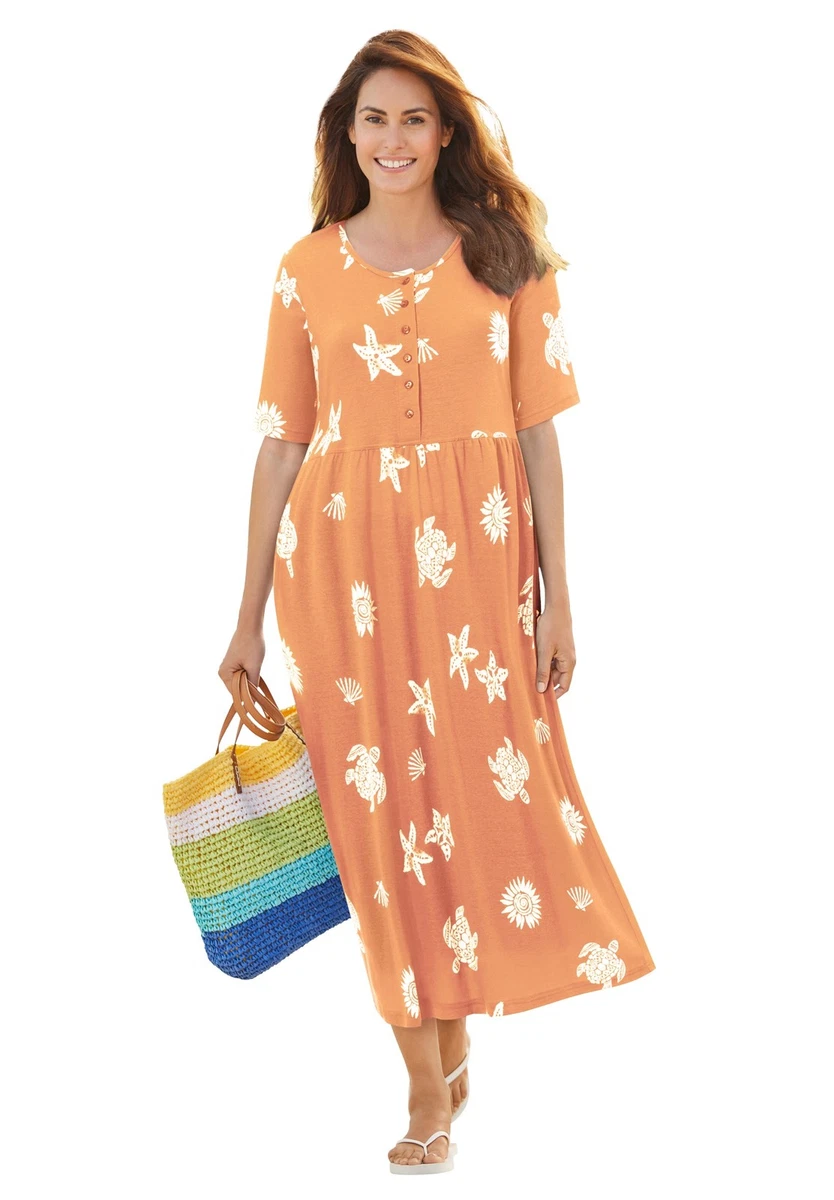Vestido Envolvente Talla Grande Mujer Trendyol - Manga Corta, Negro, Poliéster Elastano, Largo 100 Cm