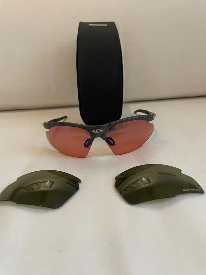 Rudy Project RYDON GOLF mit Wechselglässer und Brillenetui Box Golfbrille - Bild 3 von 4