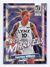 2026 Donruss WNBA #24 Courtney Williams, Minnesota Lynx Net Marvels Diamond