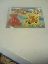 1999 Ty Beanie Babies Official Club Sticker Card