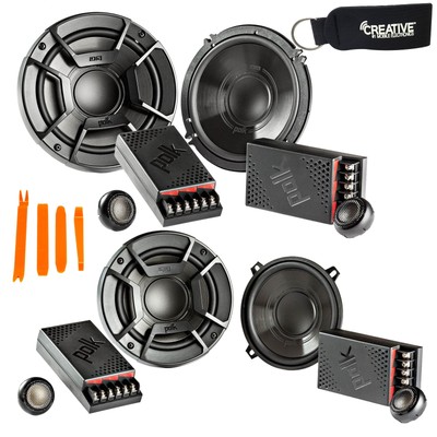 Polk Audio A Pair Of DB6502 6.5'' and DB5252'' Speakers Includes 2 Pair
