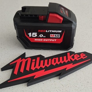 Milwaukee M18 15ah battery M18 SIGN
