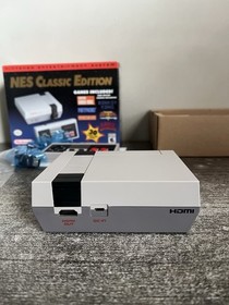 New Open Box Genuine Nintendo NES Classic Mini CLV-001 Console 30 Built In Games