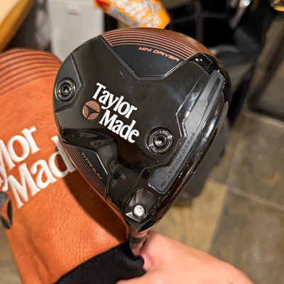 TaylorMade BRNR Mini Driver 11.5° RH Stiff Graphite Shaft Titanium Head