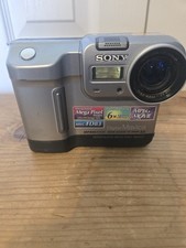 Sony Mavica MVC-FD83 0.9MP Digital Camera - Silver MVCFD83 NEEDS NEW BATTERY