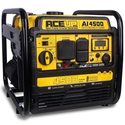Aceup energy 4500W Gas Inverter Generator Hurricane Emergency Backup RV Ready