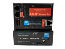 SCT Sound Control Technologies RC4-CE Camera End Transmitter & RC4-HE Receiver