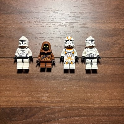 LEGO Star Wars Minifigure Lot Assortment of Clones and a jawa ALL NEW
