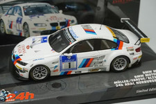 1:43 MINICHAMPS 437112101 BMW M3 GT2 Motorsport 24H Nürburgring ADAC 2011 #1