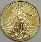 2015 $5 Dollar American Gold Eagle Liberty 1/10 Oz Gold Bullion Coin