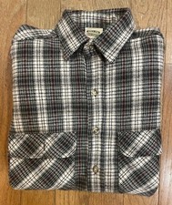 Vtg. 90  s Five Brother Heavy Flannel Shirt Sz. M