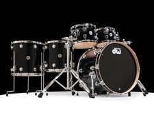 DW Collectors SSC Maple 5pc - Gloss Black Chr...