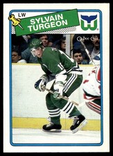 1988-89 O-Pee-Chee Sylvain Turgeon #24 VIEW SCAN