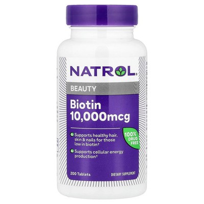 Biotin, 200 Tablets