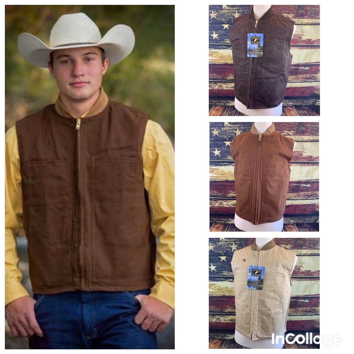 Mens ranch best sale vest