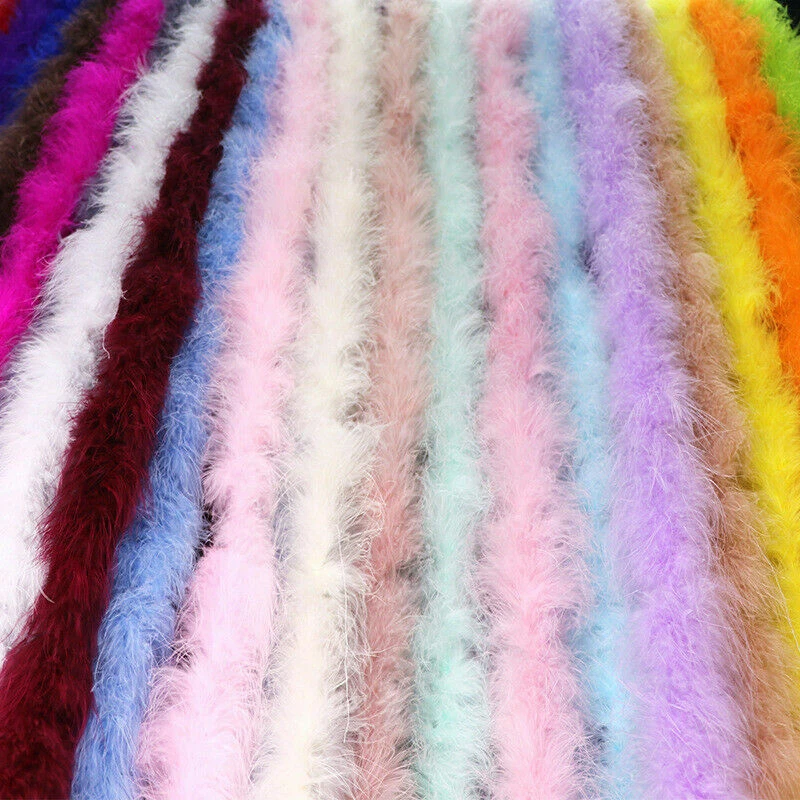 Cinta de coser esponjosa de piel sintética con ribete de plumas de pavo de 5 X 2M de longitud hágalo usted mismo artesanía múltiple Foto 2 de 4