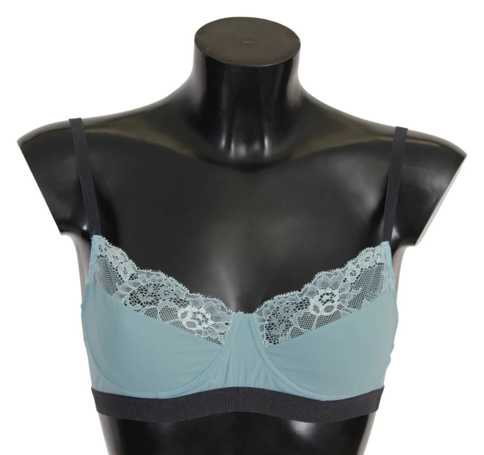 ANTONIO MARRAS Underwear Polyester Blue Lace Push Up Bra s. IT2   US 34 RRP $200