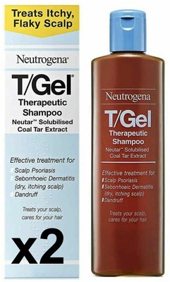 Neutrogena T Gel Therapeutic Shampoo For Seborrhoeic Dermatitis Scalp 250ml X2 Ebay