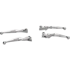 DRAG SPECIALTIES 82-95 CHR SLOTTED LEVER SET DS-273138