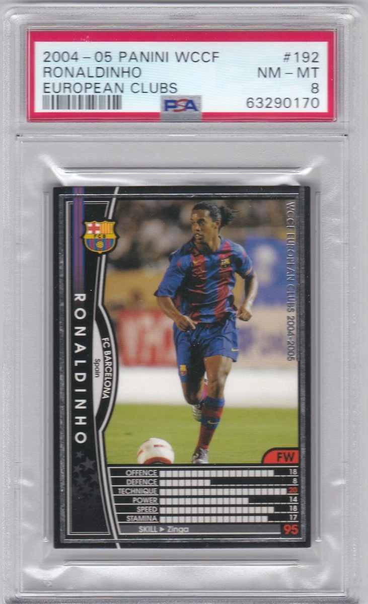 WCCF  2004～2005 2004-05 Panini WCCF European Clubs Soccer Trading Cards for sale